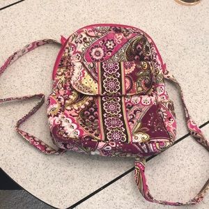Vera Bradley mini paisley backpack